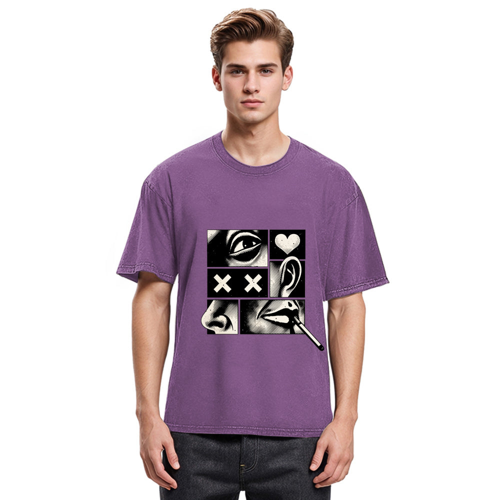 Tokyosol Disassembled Smoking Washed T-Shirt