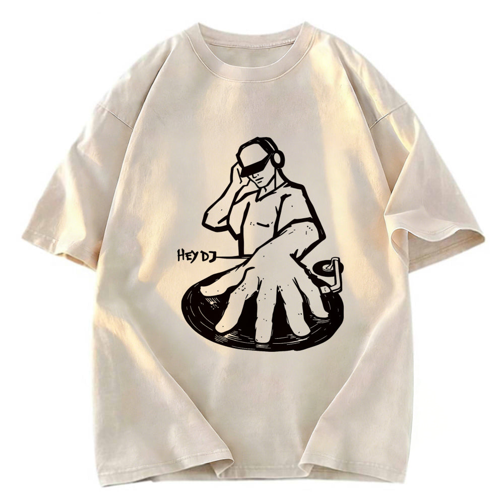 Tokyosol Hey DJ Washed T-Shirt