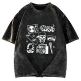 Tokyosol Set of Hip Hop Culture Washed T-Shirt