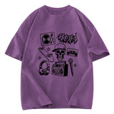 Tokyosol Set of Hip Hop Culture Washed T-Shirt