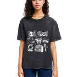 Tokyosol Set of Hip Hop Culture Washed T-Shirt