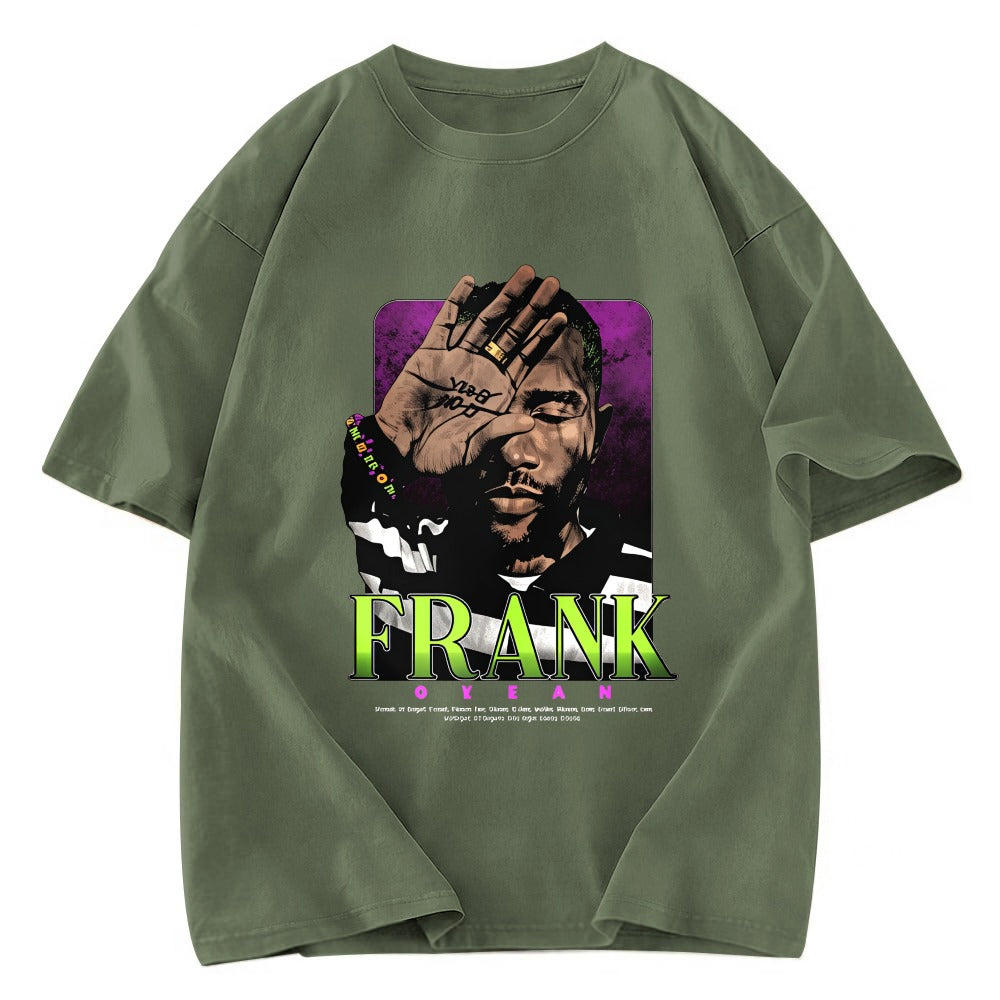 Tokyosol Hiphop Rollingstout Frank Ocean Head Washed T-Shirt