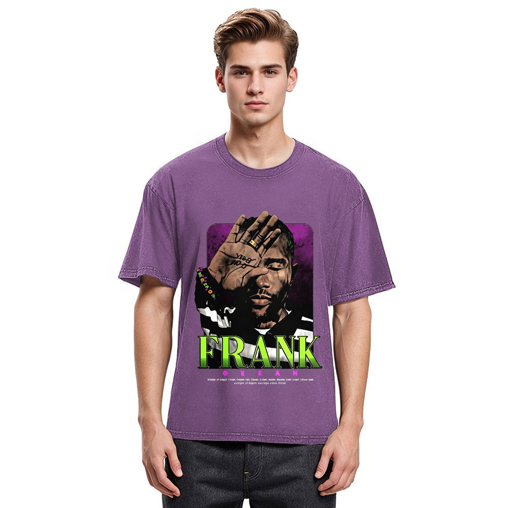 Tokyosol Hiphop Rollingstout Frank Ocean Head Washed T-Shirt