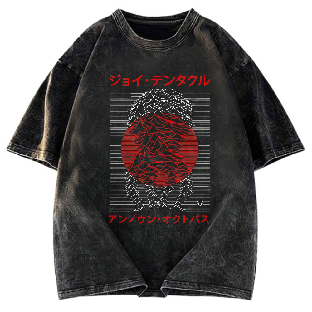 Tokyosol Retro Music Washed T-Shirt