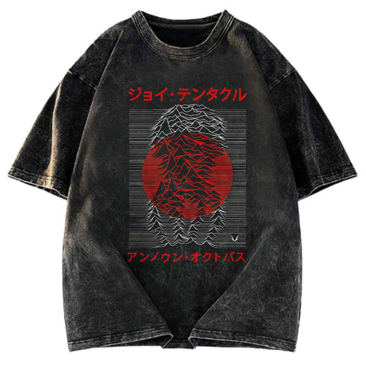 Tokyosol Retro Music Washed T-Shirt