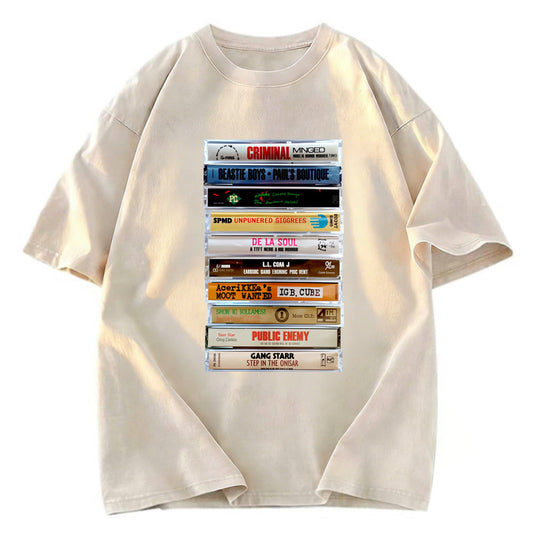 Tokyosol 90s Hip Hop Underground Tapes Washed T-Shirt