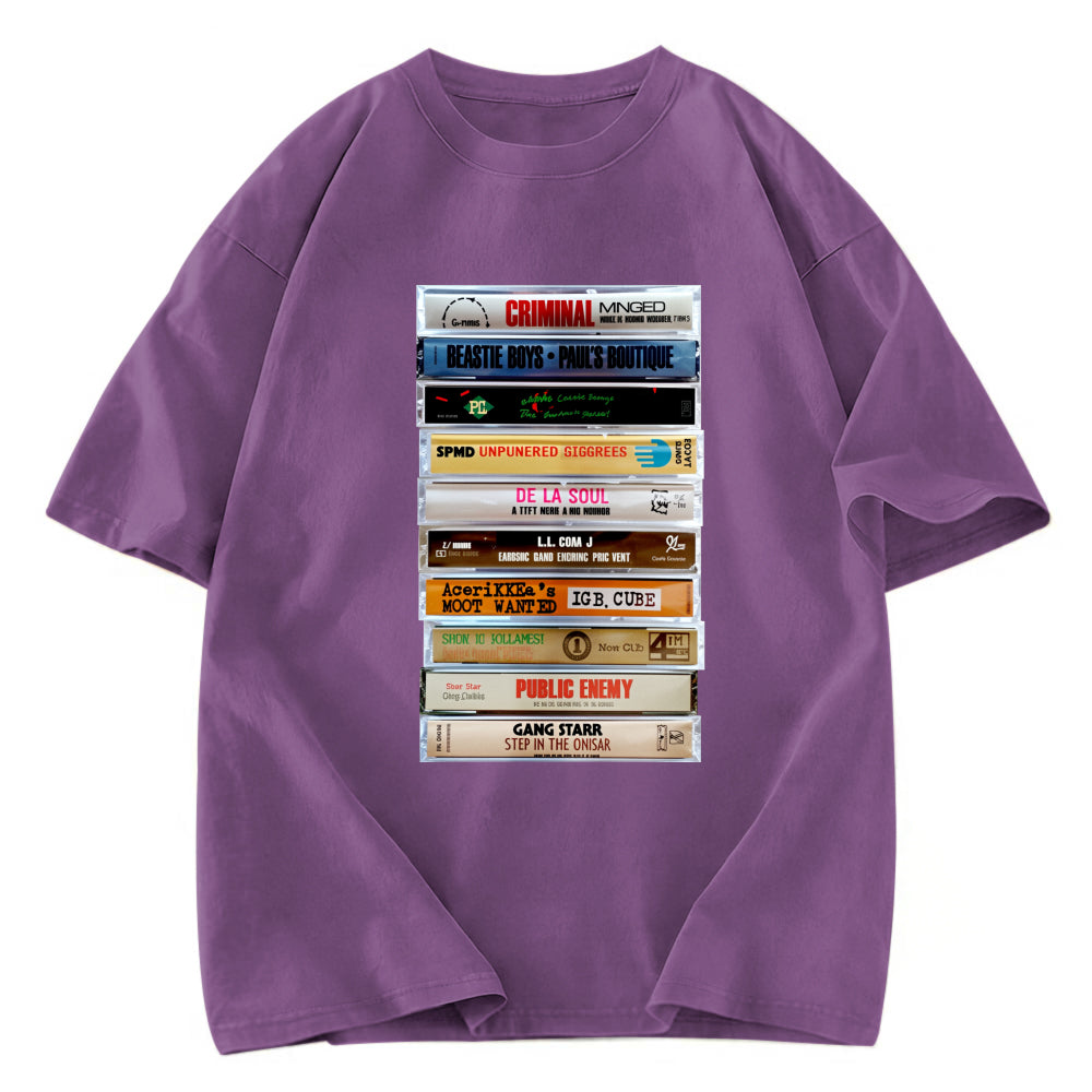 Tokyosol 90s Hip Hop Underground Tapes Washed T-Shirt