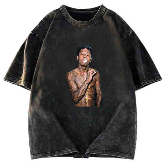 Tokyosol Lil Wayne Washed T-Shirt
