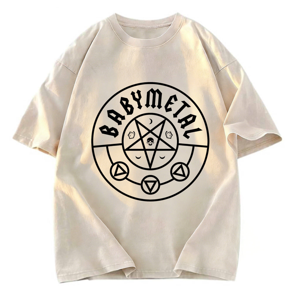 Tokyosol BABYMETAL Pentagram Washed T-Shirt