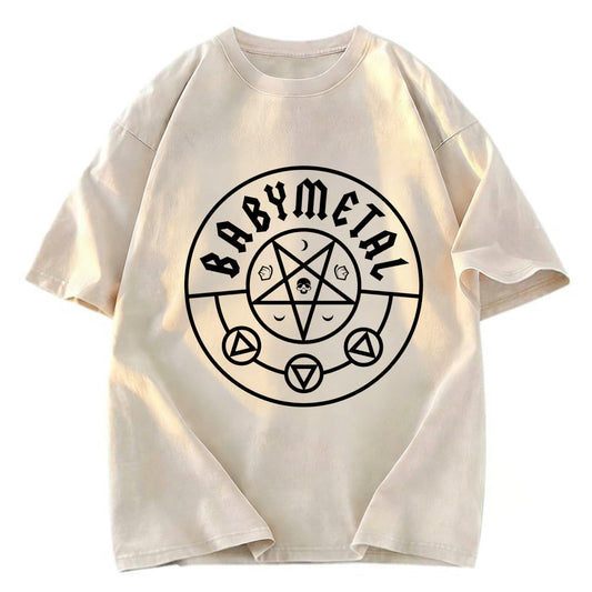 Tokyosol BABYMETAL Pentagram Washed T-Shirt