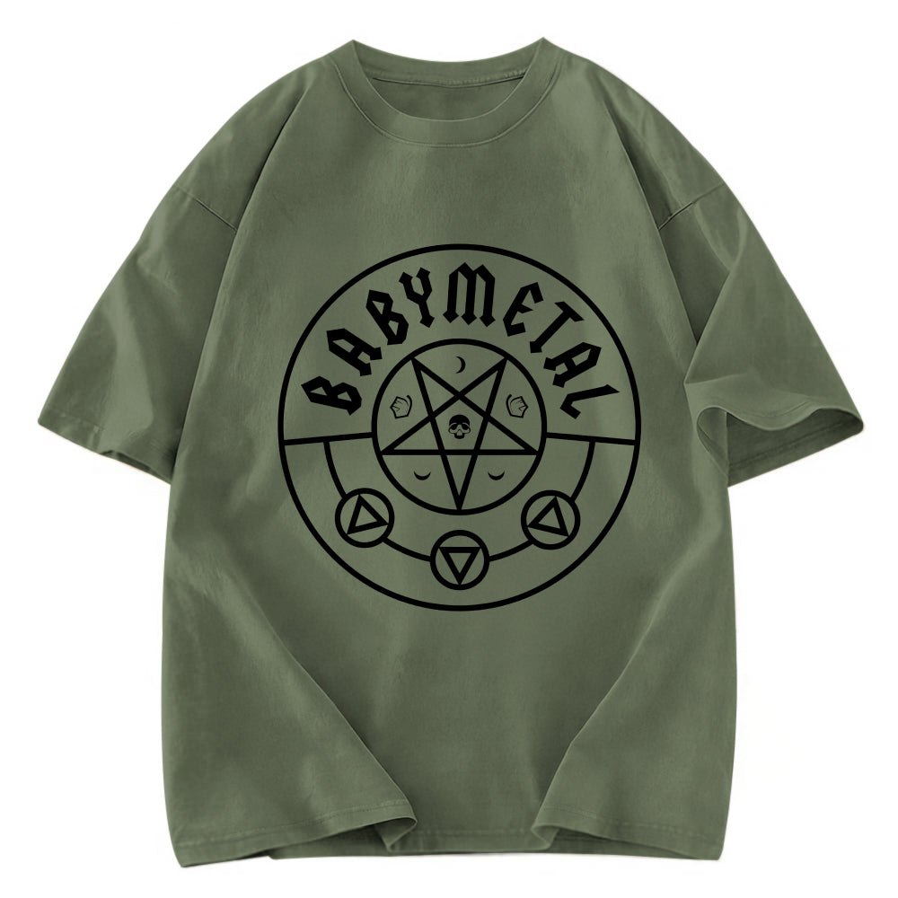 Tokyosol BABYMETAL Pentagram Washed T-Shirt