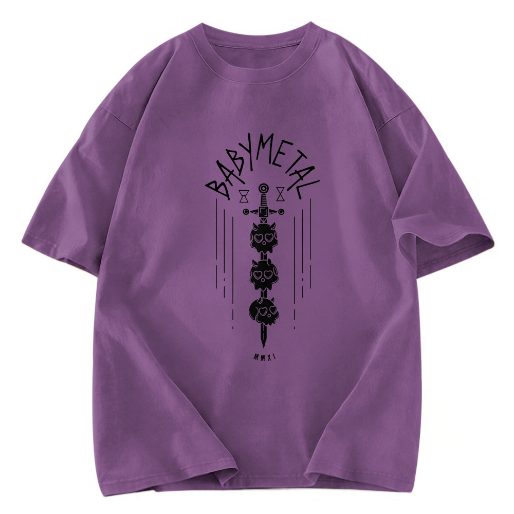 Tokyosol BABYMETAL Skull Sword Washed T-Shirt