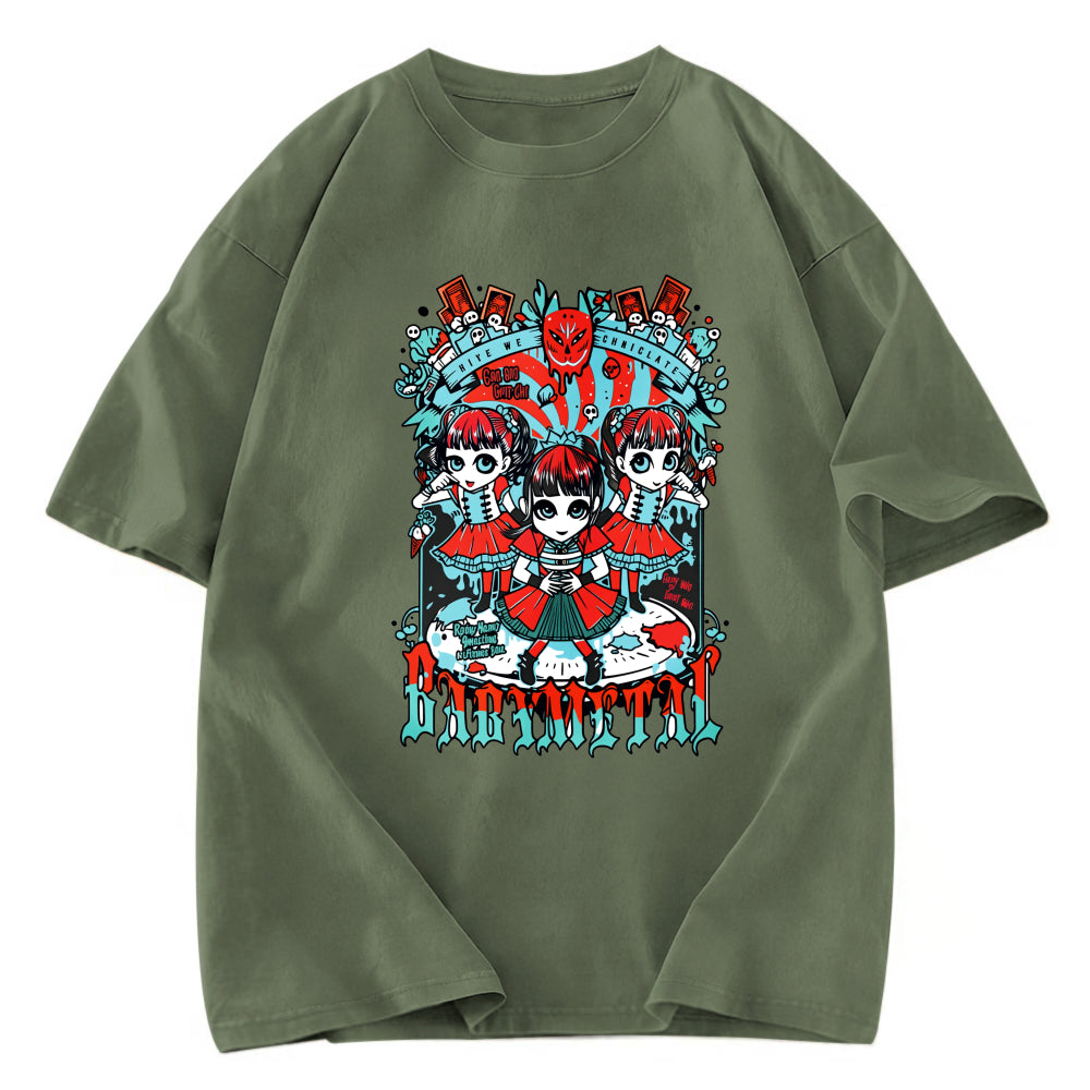 Tokyosol BABYMETAL Japanese Retro Washed T-Shirt