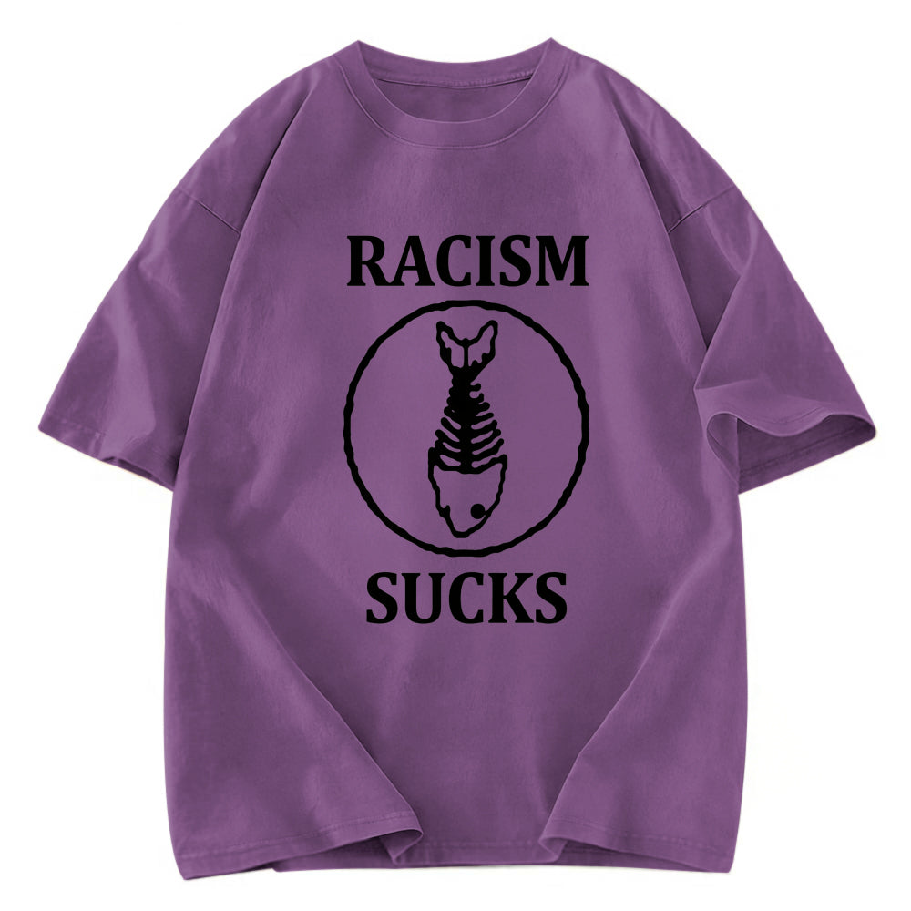 Tokyosol Racism Sucks Washed T-Shirt