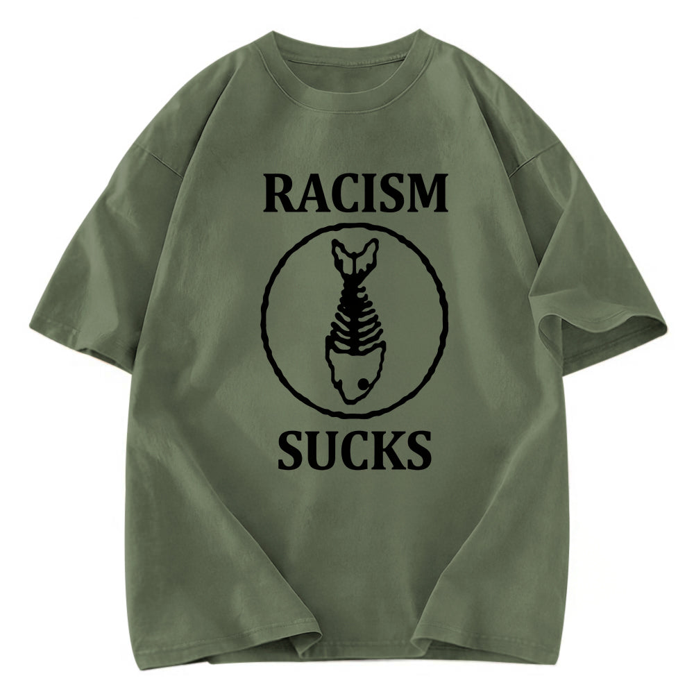 Tokyosol Racism Sucks Washed T-Shirt