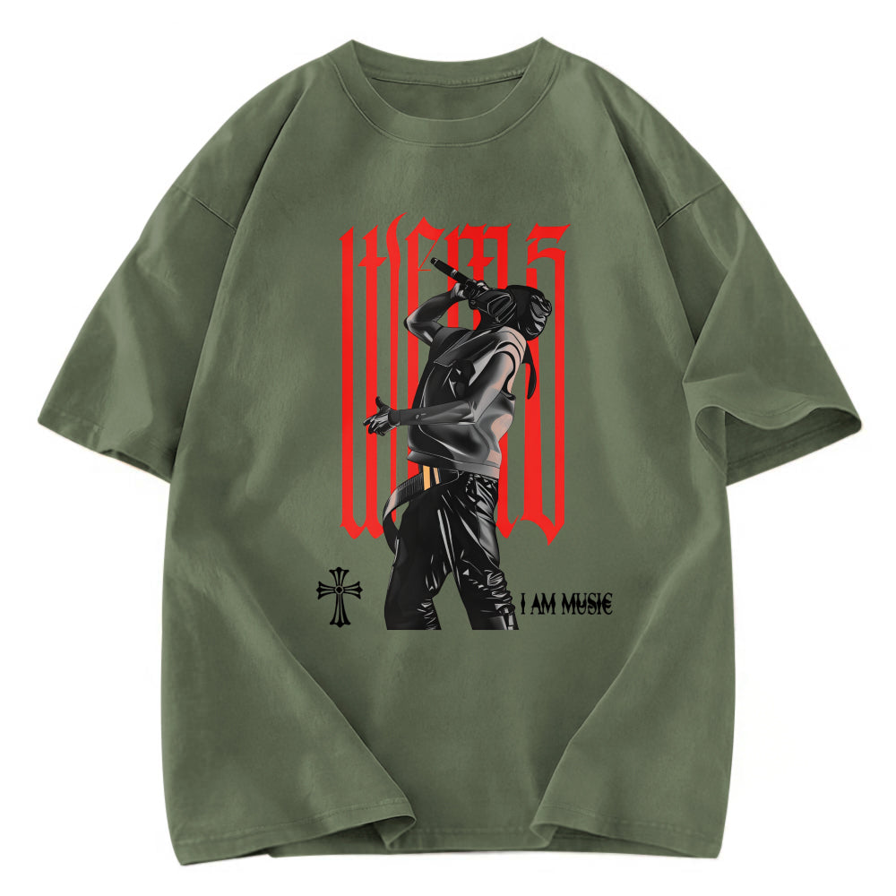 Tokyosol I Am Music Washed T-Shirt