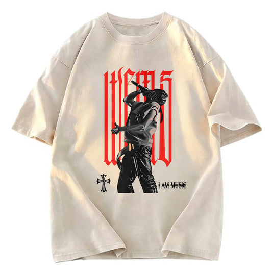 Tokyosol I Am Music Washed T-Shirt
