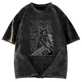 Tokyosol Jazz Cat Club Washed T-Shirt