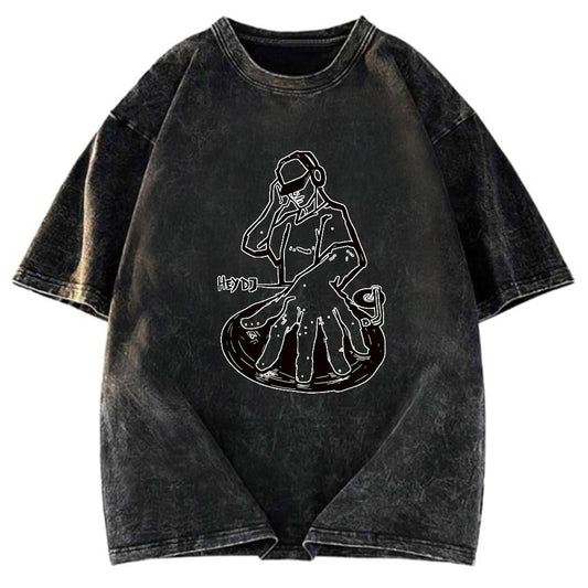 Tokyosol Hey DJ Washed T-Shirt