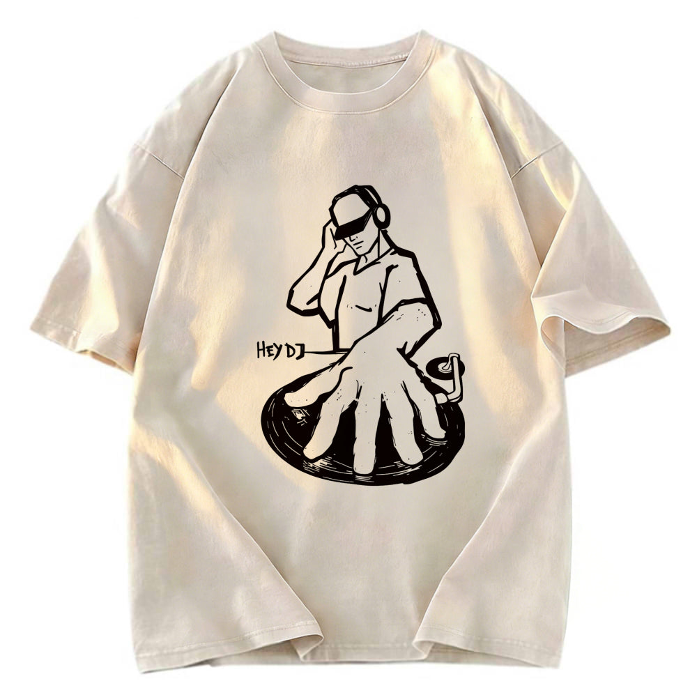 Tokyosol Hey DJ Washed T-Shirt