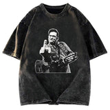 Tokyosol Johnny Cash Musician Washed T-Shirt