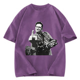 Tokyosol Johnny Cash Musician Washed T-Shirt