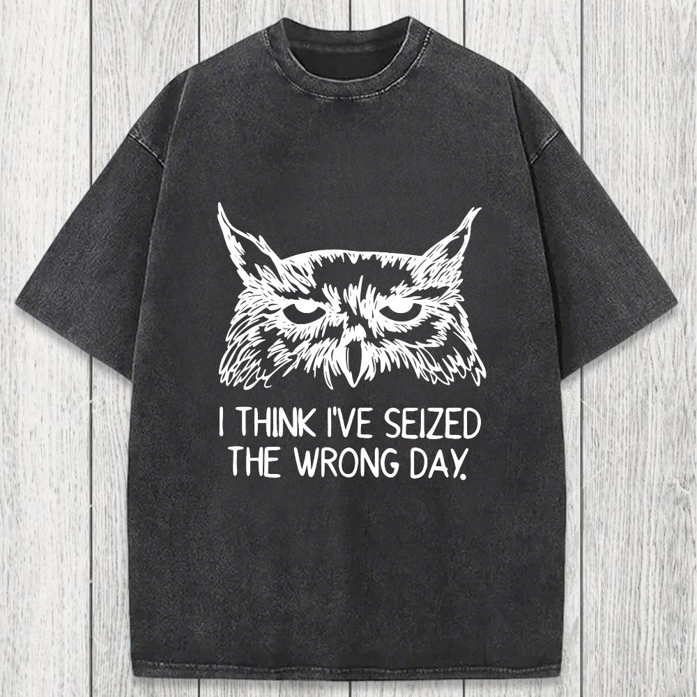 Tokyosol I Think I've Seized The Wrong Day Washed T-Shirt