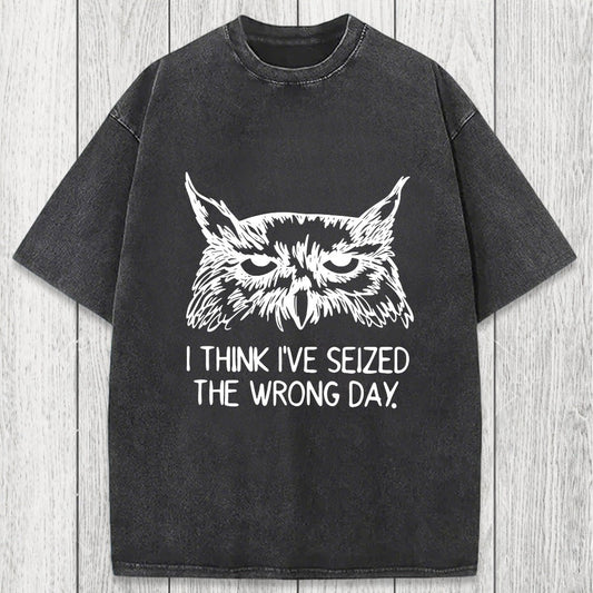 Tokyosol I Think I've Seized The Wrong Day Washed T-Shirt