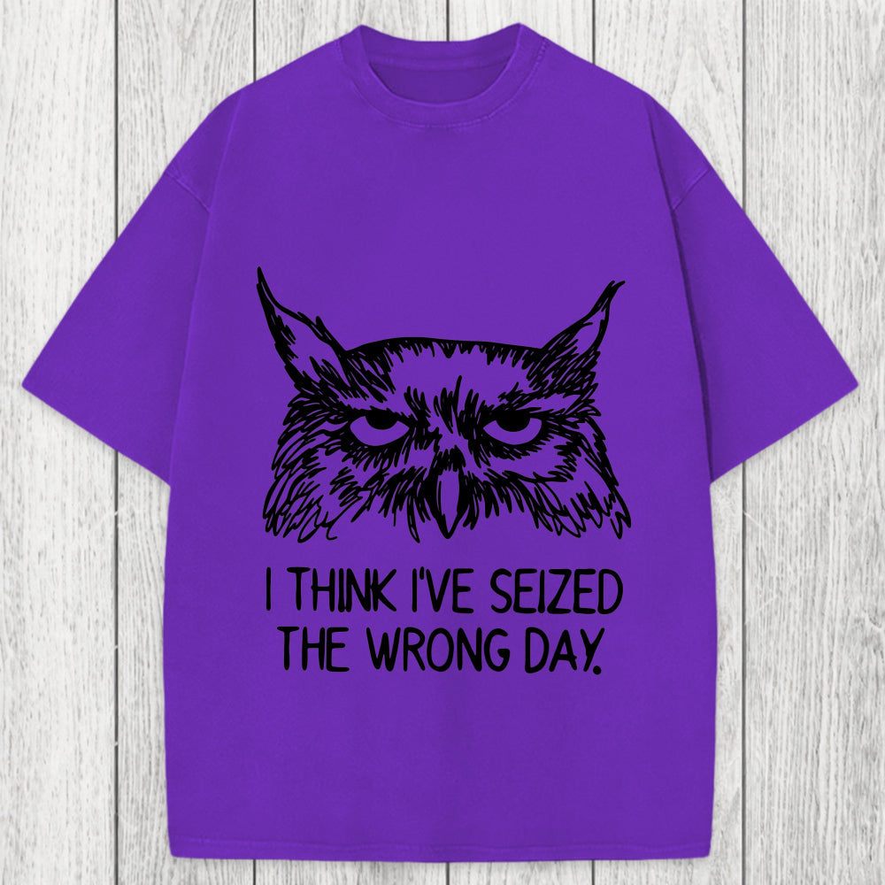 Tokyosol I Think I've Seized The Wrong Day Washed T-Shirt