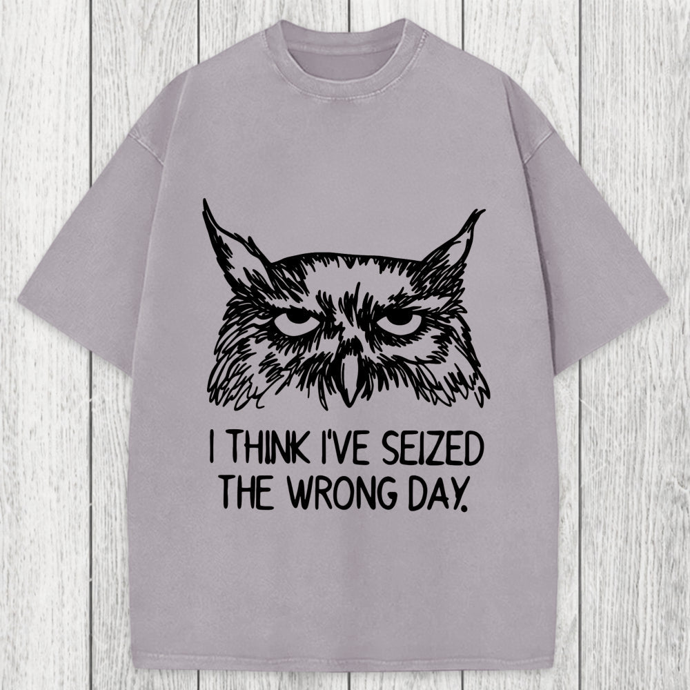 Tokyosol I Think I've Seized The Wrong Day Washed T-Shirt