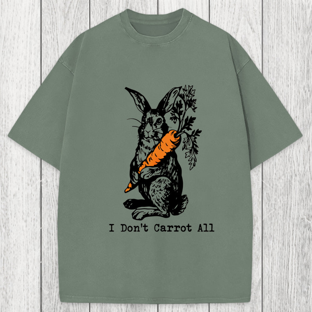 Tokyosol I Don't Carrot All Washed T-Shirt