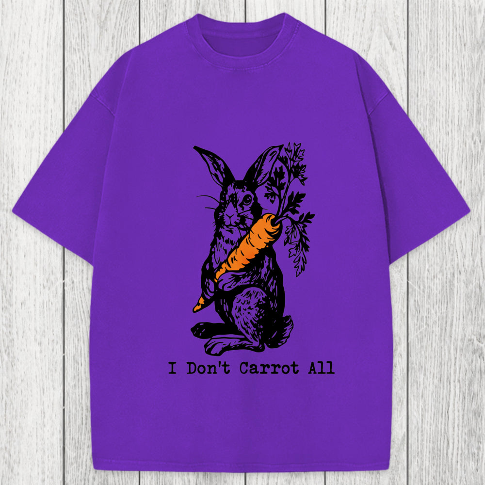 Tokyosol I Don't Carrot All Washed T-Shirt