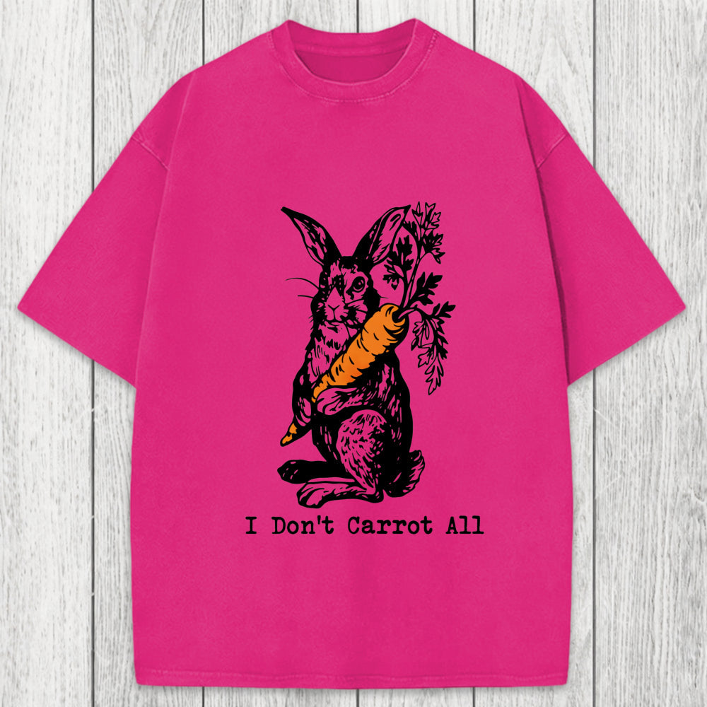 Tokyosol I Don't Carrot All Washed T-Shirt