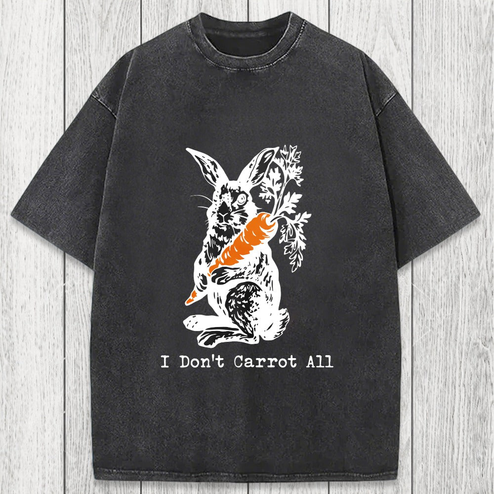 Tokyosol I Don't Carrot All Washed T-Shirt