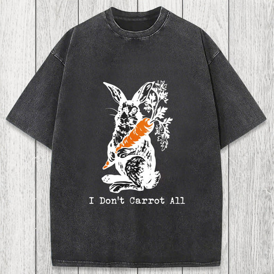 Tokyosol I Don't Carrot All Washed T-Shirt