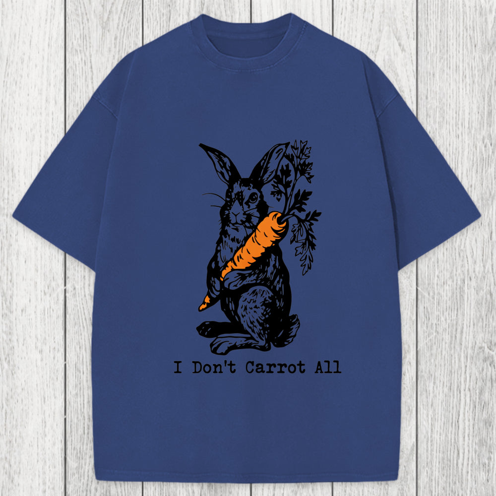 Tokyosol I Don't Carrot All Washed T-Shirt