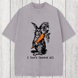 Tokyosol I Don't Carrot All Washed T-Shirt