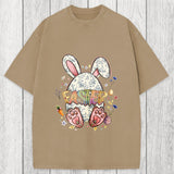 Tokyosol Easter Bunny Egg Washed T-Shirt