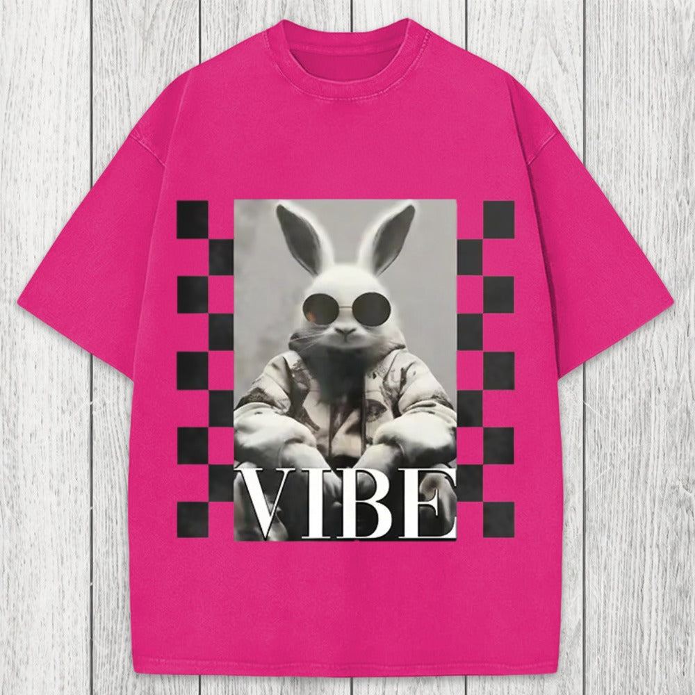 Tokyosol Bunny Vibe Easter Washed T-Shirt