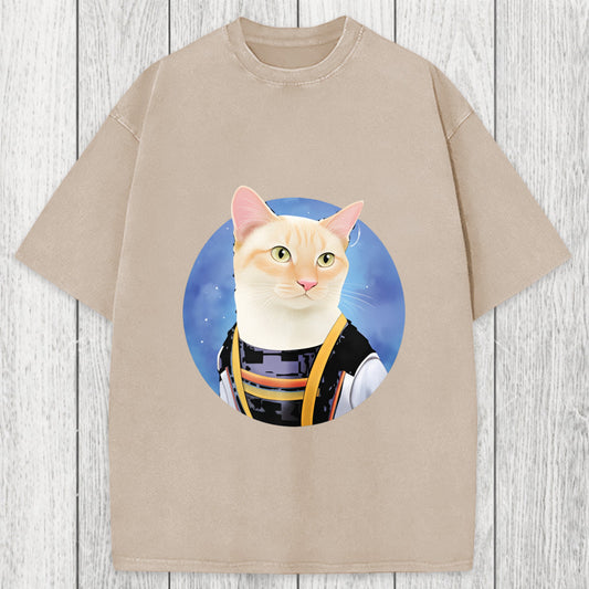 Tokyosol Doctor Mew Washed T-Shirt