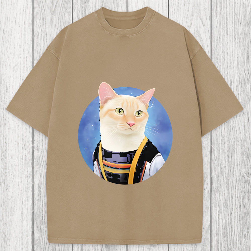 Tokyosol Doctor Mew Washed T-Shirt