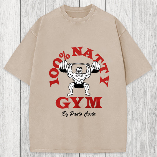 Tokyosol 100% Natty Gym Washed T-Shirt