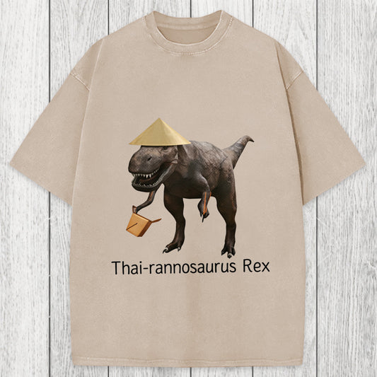 Tokyosol Thai-rannosaurus Rex Washed T-Shirt