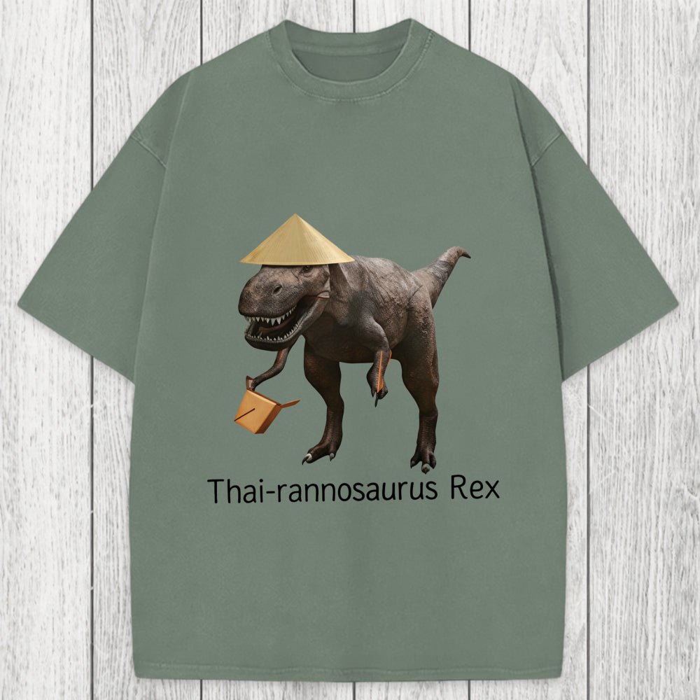 Tokyosol Thai-rannosaurus Rex Washed T-Shirt
