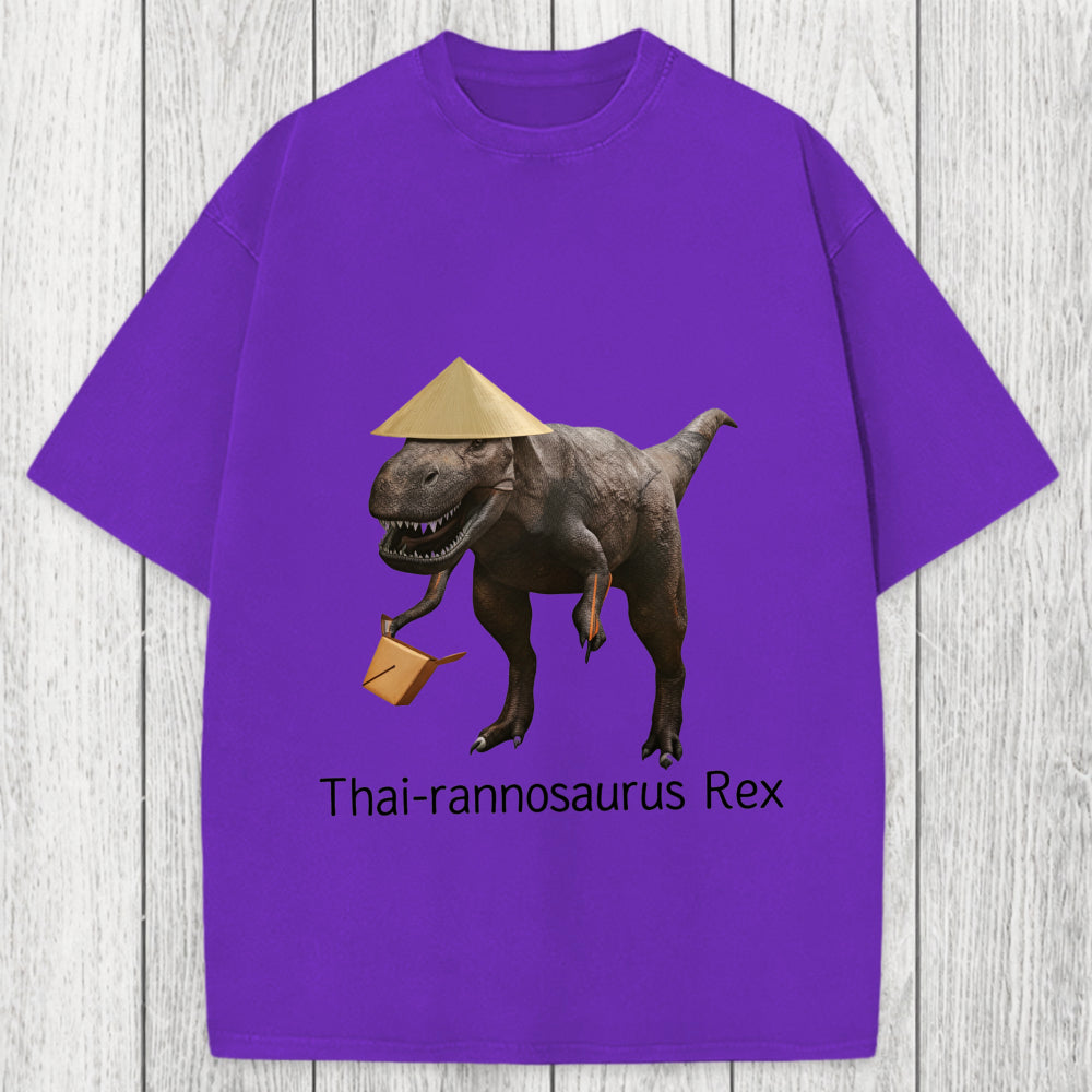 Tokyosol Thai-rannosaurus Rex Washed T-Shirt