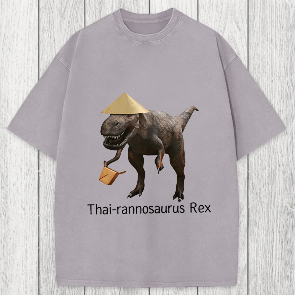 Tokyosol Thai-rannosaurus Rex Washed T-Shirt