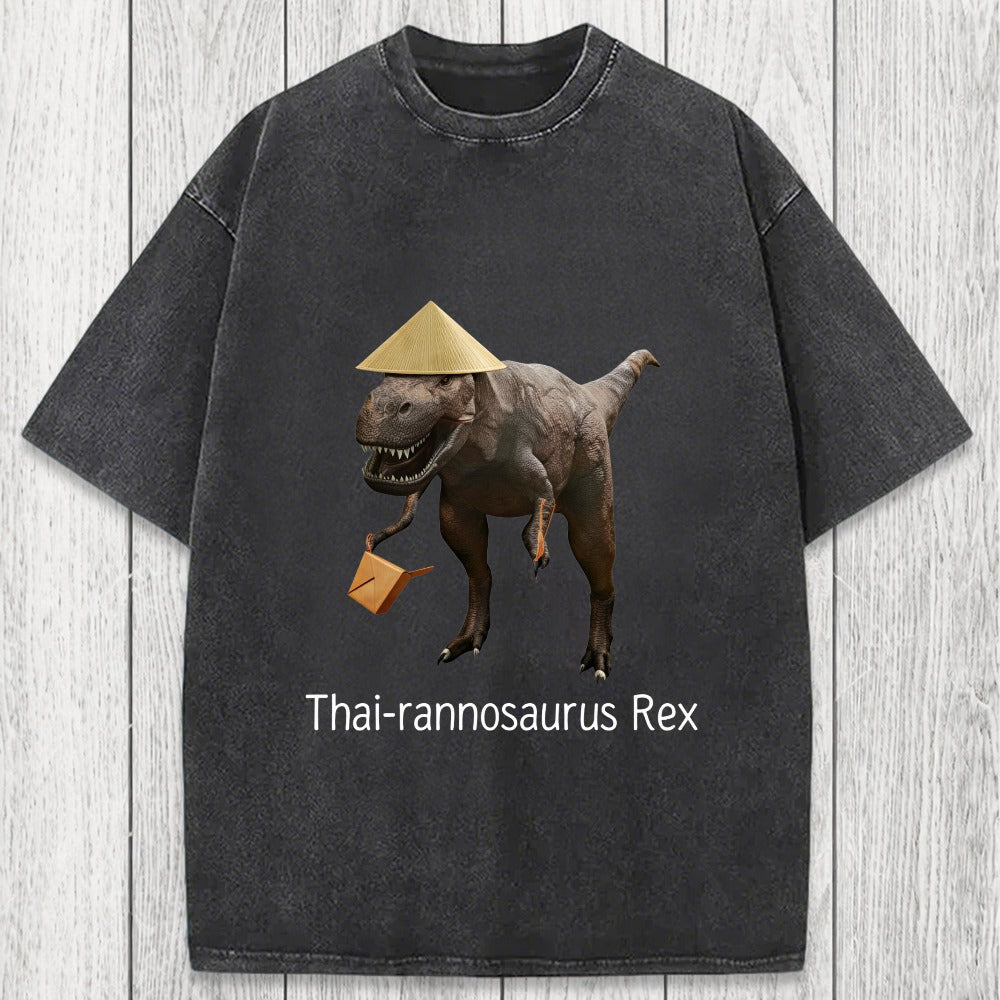 Tokyosol Thai-rannosaurus Rex Washed T-Shirt
