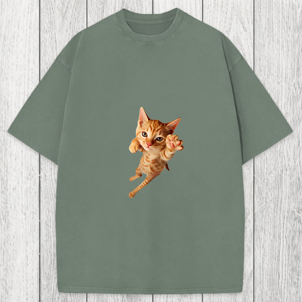 Tokyosol Pounce? More Like flounce Washed T-Shirt