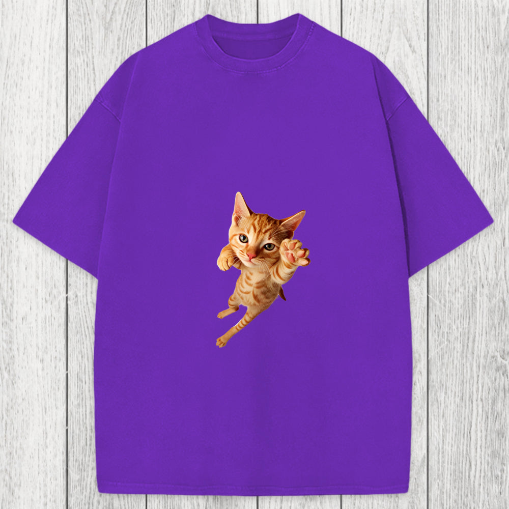 Tokyosol Pounce? More Like flounce Washed T-Shirt