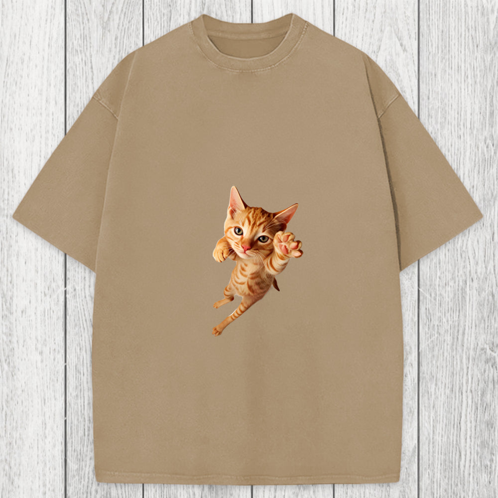 Tokyosol Pounce? More Like flounce Washed T-Shirt
